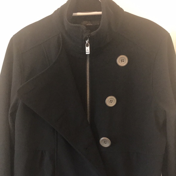 Prana Black Zipper Jacket - Picture 4 of 5